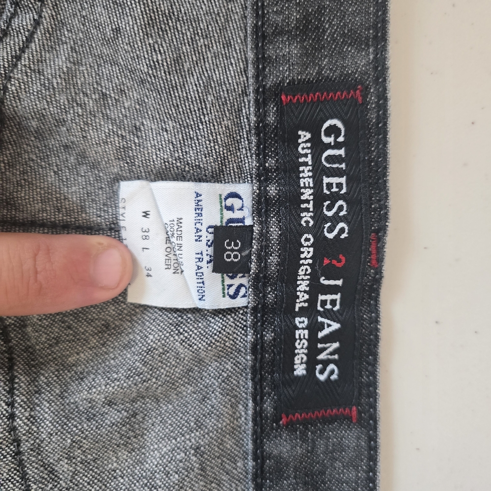 Guess Authentic Gray Denim Jeans - Picture 4 of 15